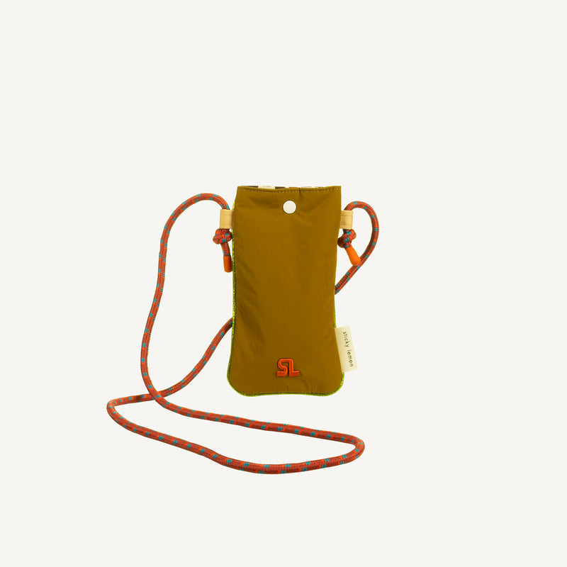 Medal Brass Phone Pouch