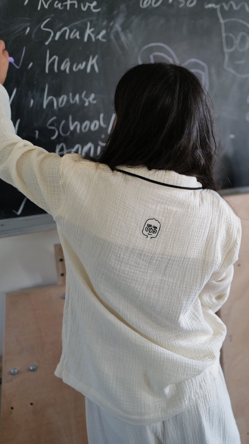 ODD Pj Long Sleeves Shirt & Pants (Kids/Adults)
