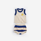 Flying Oranges Knitted Top & Short - baby
