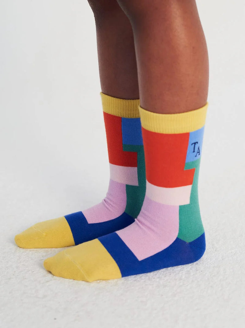 Tangram Socks