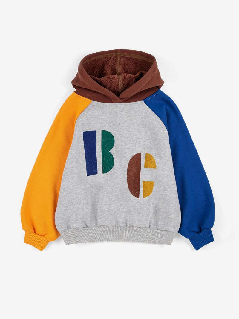 Multicolor B.C hooded sweatshirt & jogging pants