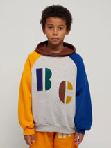 Multicolor B.C hooded sweatshirt & jogging pants