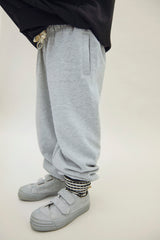 Grey Melange Tracksuit