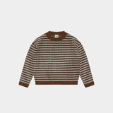 Hazel Melange Light Grey Sweater