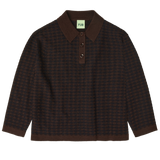 Mocca Checked polo & pants