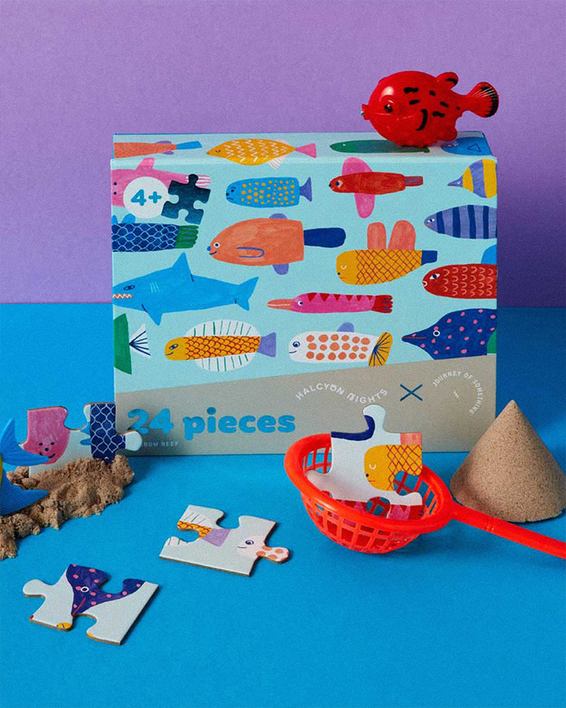 24 Piece Kids Puzzle - Rainbow Reef