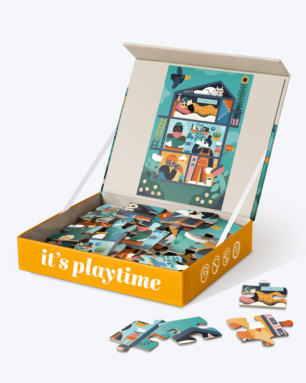 24 Piece Kids Puzzle - Sunday Morning