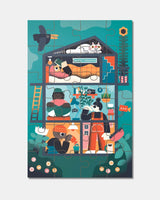 24 Piece Kids Puzzle - Sunday Morning