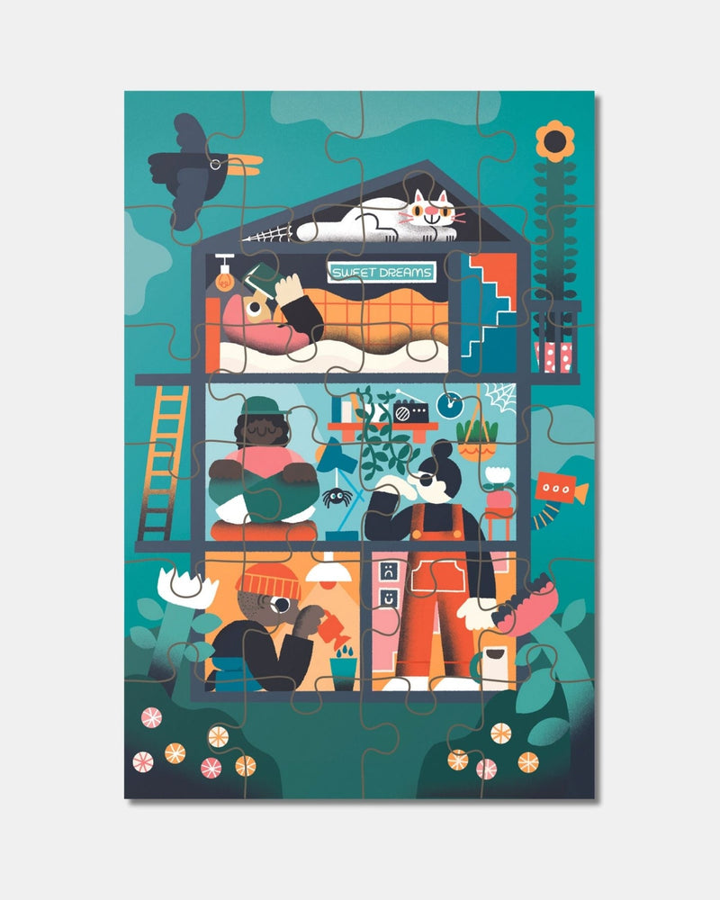 24 Piece Kids Puzzle - Sunday Morning