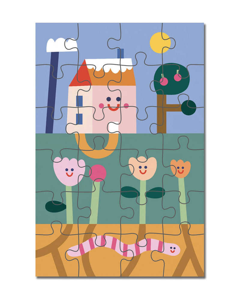 24 Piece Kids Puzzle - Under the Garden
