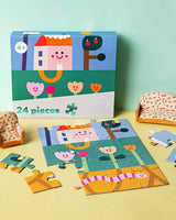 24 Piece Kids Puzzle - Under the Garden
