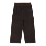 Mocca Checked polo & pants