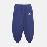 Embroidered Blue Dog Sweatpants and t-shirt