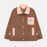 Good News Club bicolor denim Outfit Set