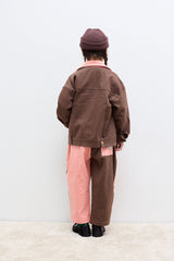 Good News Club bicolor denim Outfit Set