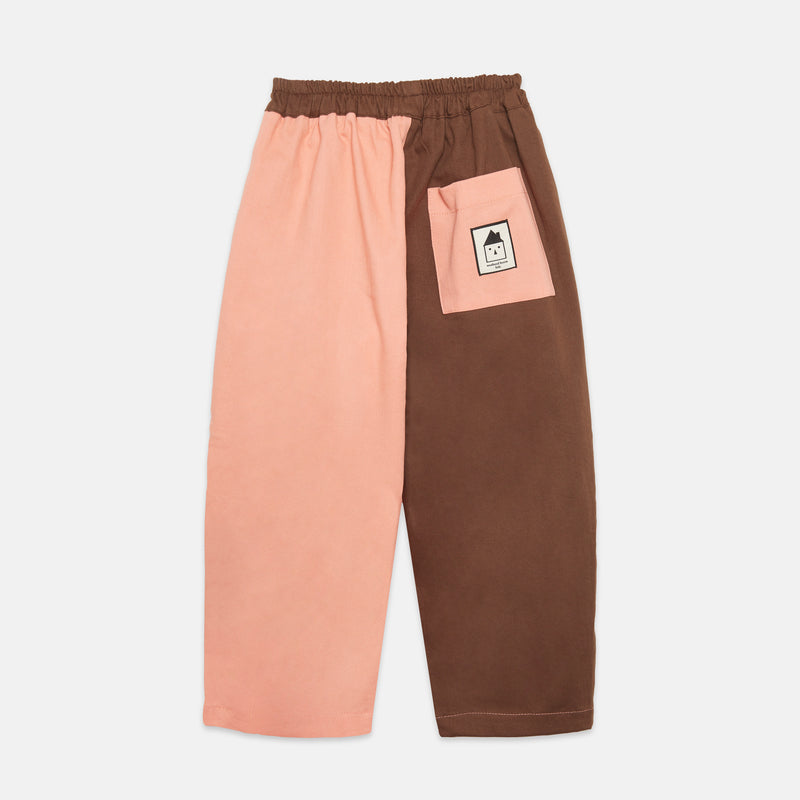 Good News Club bicolor denim Outfit Set