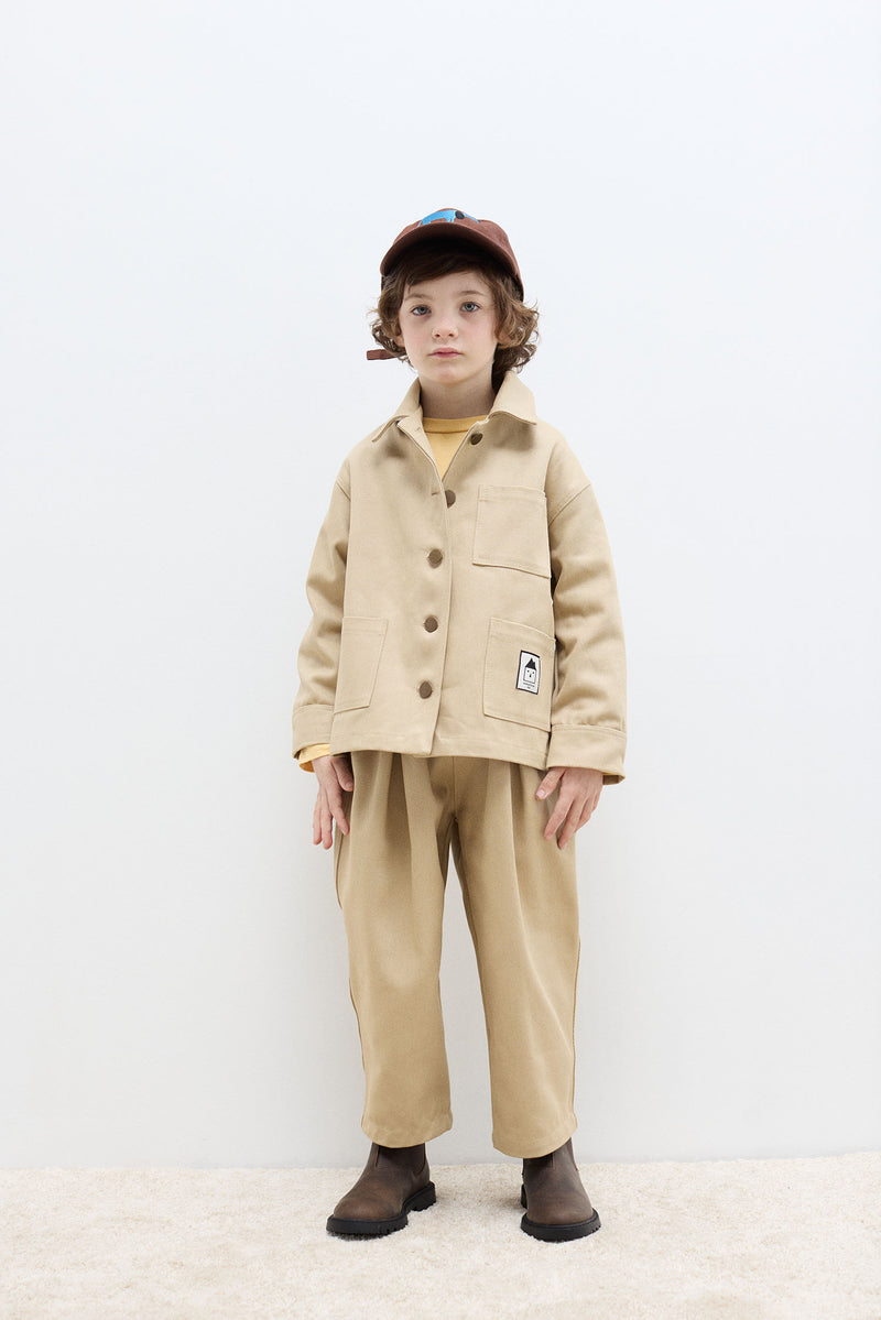 Worker beige Outfit set