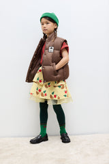 Brown Puffer Vest