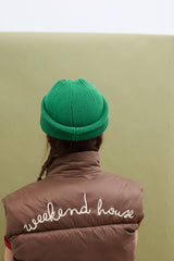 Brown Puffer Vest