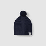 Knitted Beanie - Navy Blue