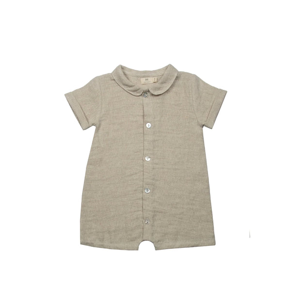 Soft Linen Baby Overall