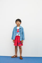 Cherry kid t-shirt & Bermuda