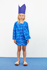 waves dress & tailored jacket