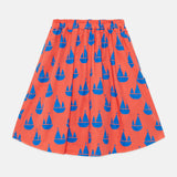 Boat t-shirt & Boats all over long skirt
