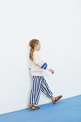 Heart Glass Sweatshirt & Striped Pants