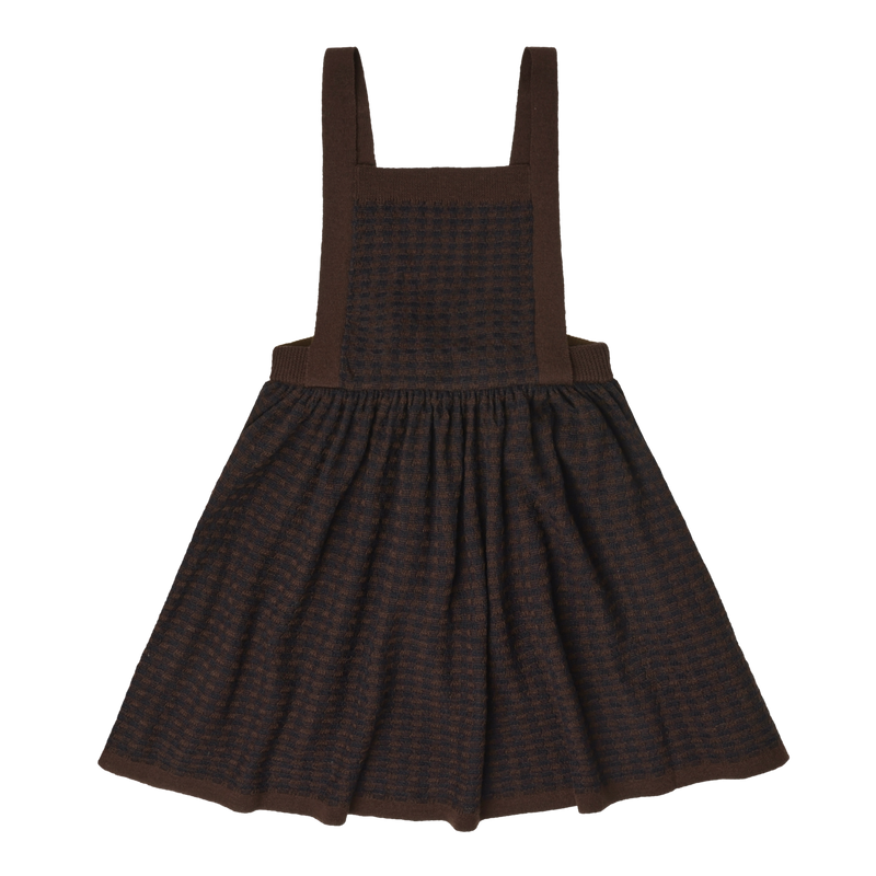Checked Spencer & High Neck top
