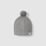 Knitted Beanie - Grey Blue