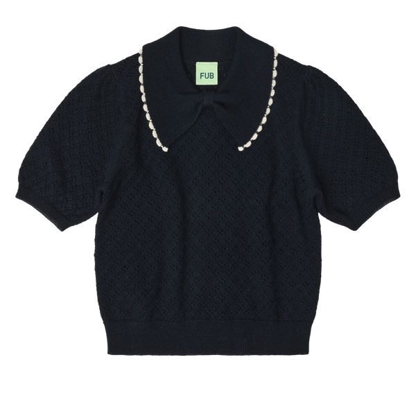 Pointelle Polo & Skirt