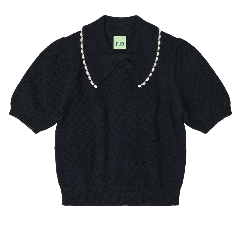 Pointelle Polo & Skirt