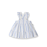 Ultramarine Striped Baby Dress