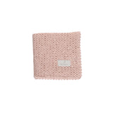 Dusty Rose Waffle Blanket