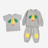 Baby Happy Dog- 3 Pieces "Outfit set"