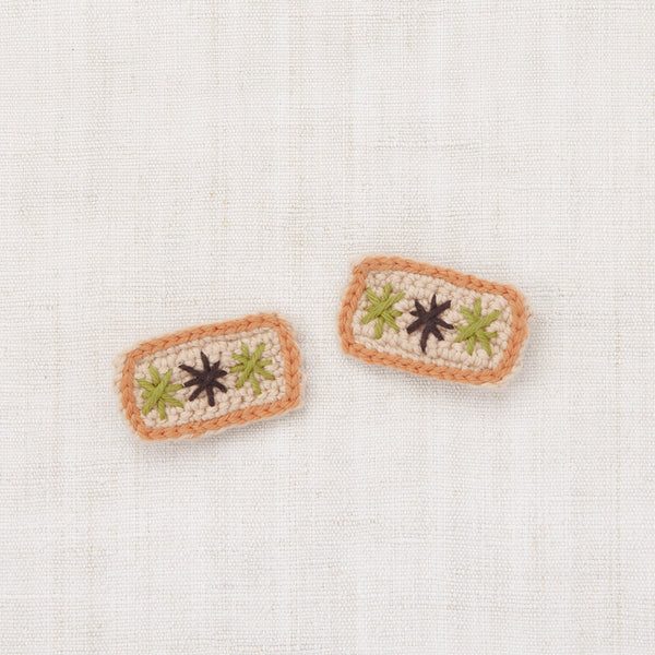 Patina Puff Star Clip Set