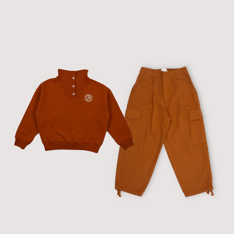 Toasted Caramel Sweater & Pants "Outfit Set"