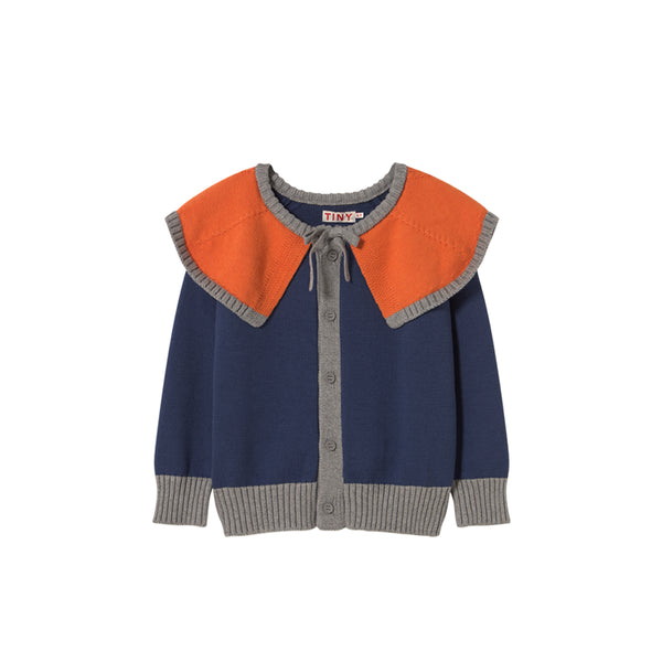 Color Block Cardigan