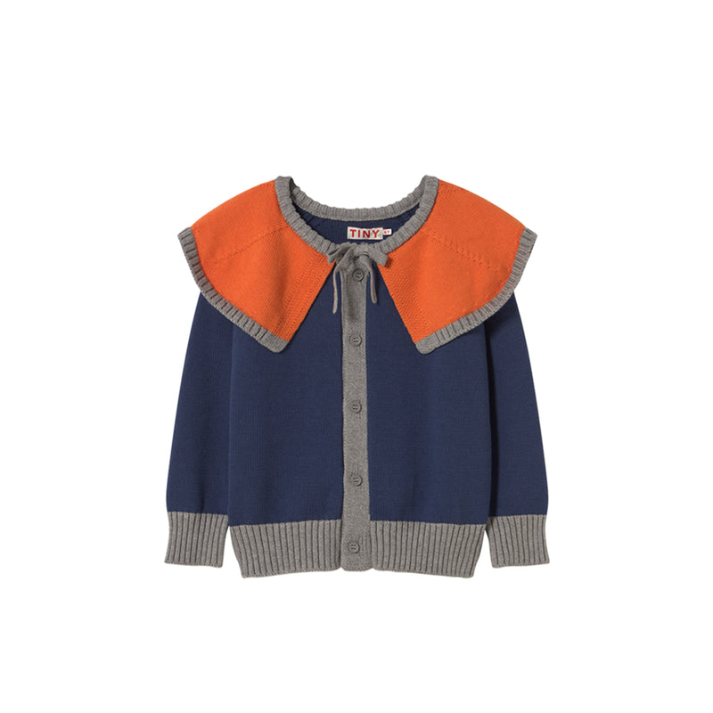 Color Block Cardigan