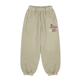 Light Khaki Flower Tracksuit
