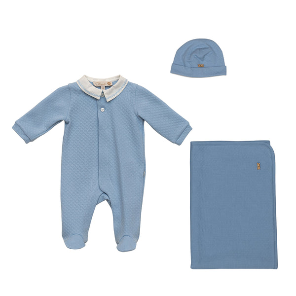 Cashmere Blue Baby set
