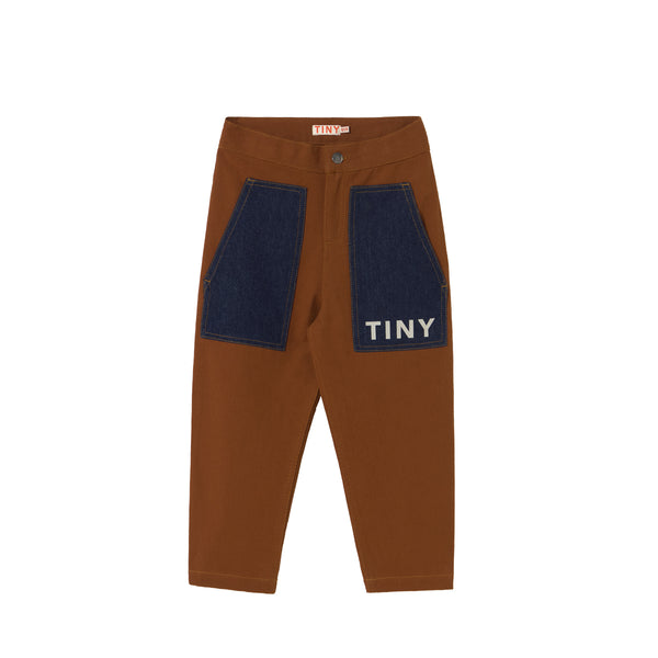 Color Block Straight Pant