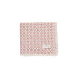Pink Retro Crochet Blanket