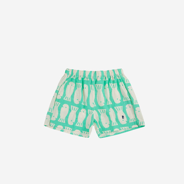 Lucky Fish All Over Woven Shorts