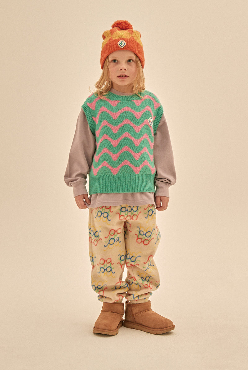 Zigzag Knit Vest