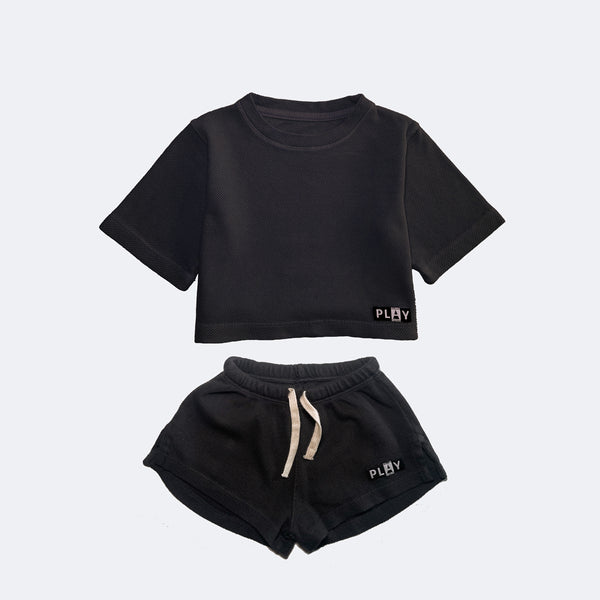 NAVY PLAY COOL TEE & SHORTS "Outfit Set"