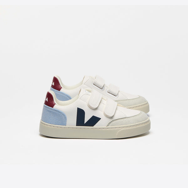 V-12 LEATHER WHITE MULTICO STEEL