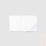 White Plain velvet blanket