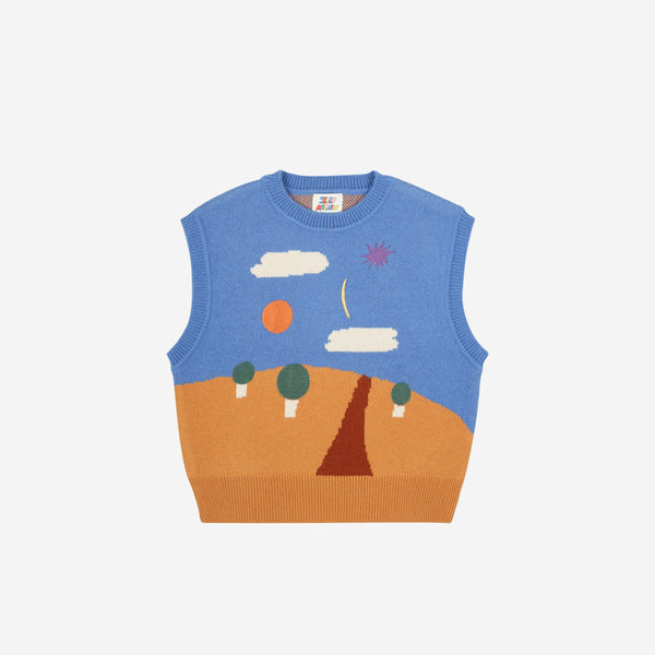 Landscape Knit Vest
